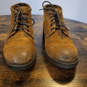 Men's Suede Lace-Up Chukka Boots - Brown